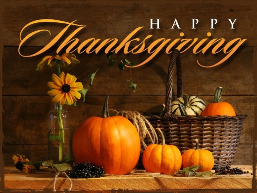 Happy Thanksgiving To You & Your Family!!
